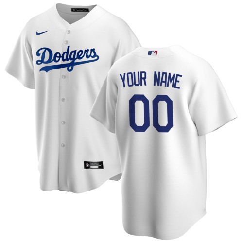 LA 다저스 홈 레플리카 커스텀 유니폼 - 화이트