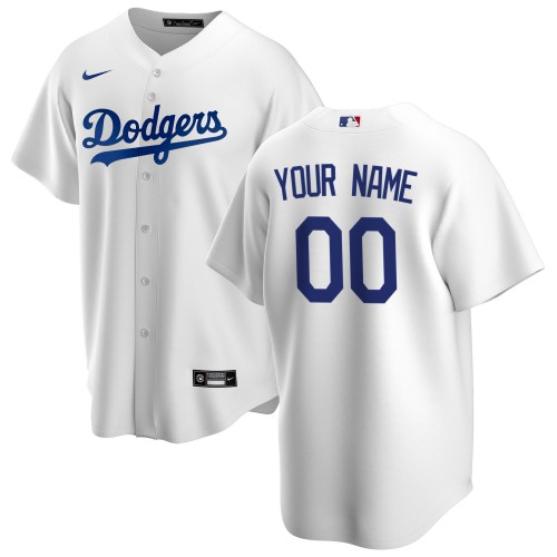 LA 다저스 홈 레플리카 커스텀 유니폼 - 화이트