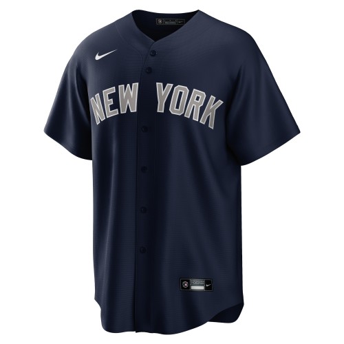 애런 저지 뉴욕 양키스 얼터네이트 레플리카 유니폼 - 네이비